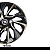 Calota Unidade Universal DS4 Gold Preto Aro 14 - Imagem 2