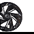 Jogo 4 Calotas Nitro Black Preto Universal Ds4 Aro 14 - Imagem 2