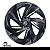 Jogo 4 Calotas Nitro Black Preto Universal Ds4 Aro 14 - Imagem 1