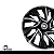 Calota Universal Unidade DS4 Black Silver Preto com Prata - Imagem 7