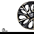 Jogo 4 Calotas Universal Ds4 Gold Preto - Imagem 2