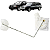 Boia Sensor Nivel Combustível Saveiro G4 2004 2005 2006 2007 2008 Flex - Imagem 2