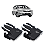 Kit Botão Direcionador Difusor De Ar Corolla 2009 Até 2014 - Imagem 1