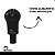 Manopla Bola Cambio Golf 1996 A 2006 Audi A3 1997 A 2000 Polo Classic 1999 a 2007 Preta - Imagem 24