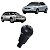 Manopla Bola Cambio Golf 1996 A 2006 Audi A3 1997 A 2000 Polo Classic 1999 a 2007 Preta - Imagem 1