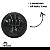 Manopla Bola Cambio Golf 1996 A 2006 Audi A3 1997 A 2000 Polo Classic 1999 a 2007 Preta - Imagem 11