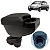 Encosto Descanso De Braço Apoio Honda Fit 2004 2005 2006 07 - Imagem 1