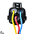 Chicote Plug Resistência Ventoinha Tucson Santa Fé Kia Sportage Optima Sorento - Imagem 4