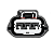 Chicote Conector Bobina Ignição Sentra Tiida 1.8 Livina 2.0 Fluence 2.0 16v - Imagem 1