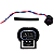 Conector Plug Chicote Do Sensor Temperatura Prisma Onix Cobalt Agile 2013/... - Imagem 1