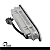 Brake Light Luz Freio Hilux 2012 2013 2014 2015 Cristal Com Soquete e Chicote - Imagem 2