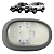Lanterna De Teto S10 1996 1997 1998 99 00 2001 2002 2003 Até 2011 LED 12V - Imagem 1
