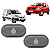 2 Lanterna Seta Pisca Lateral Kangoo Clio Master Moldura Cinza - Imagem 1