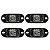 4 Lanternas Led Bivolt Lateral Caminhão Reboque Carretinha Baú 12V/24V - Imagem 9