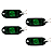 4 Lanternas Led Bivolt Lateral Caminhão Reboque Carretinha Baú 12V/24V - Imagem 6