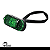 4 Lanternas Led Bivolt Verde Lateral Caminhão Reboque Carretinha Baú 12V/24V - Imagem 3
