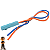 Conector Plug Lanterna De Seta Honda Titan 150 Fan 125 Fan 160 Titan 160 Cg Start 2015 a 2014 Azul - Imagem 5