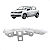 Suporte Guia Parachoque Dianteiro Gol G6 2013 2014 2015 2016 - Imagem 1