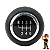Bola Manopla Cambio Cruze Hatch Sedan 2012 2013 2014 2015 2016 6 Marchas - Imagem 9