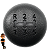 Bola Alavanca Cambio Daily 1997 1998 1999 2000 2001 2002 2003 a 2007 Preta - Imagem 6