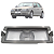 Lanterna De Placa Vw Gol G3 2000 2001 2002 2003 2004 2005 - Imagem 1