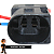 Chicote Conector Buzina Jetta Gol Fox Voyage Up Macho 2 Vias - Imagem 2