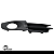 Moldura Farol De Milha Vectra 2006 2007 2008 Preto Com Furo - Imagem 2
