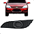 Moldura Farol Milha Vectra GT GTX 2009 2010 2011 2012 2013 - Imagem 1