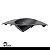 Grade Moldura Farol Milha Palio G5 2012 2013 2014 2015 2016 2017 Preta - Imagem 5