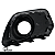 Grade Moldura Farol Milha Sandero Cromada 2014 2015 2016 2017 18 19 2020 Cromado Com Furo - Imagem 5