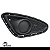Moldura Farol Milha Hyundai Hb20 2012 2013 2014 2015 Sem Furo - Imagem 3
