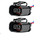 Par Conector Plug Chicote Ventoinha Mitsubishi Lancer Asx - Imagem 1