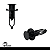 Kit 28 Presilha Parachoque Traseiro Corsa Hatch Sedan Classic Wind - Imagem 3