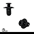Kit 36 Grampo Presilha Parachoque Traseiro Hb20s 2012 13 14 15 A 2019 - Imagem 1