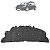Manta Forro De Capo Peugeot 307 2007 2008 2009 2010 2011 2012 Presilhas Adesiva - Imagem 1