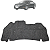 Manta Acustica Capo Ford Fusion 2010 2011 2012 + Presilhas - Imagem 1
