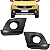 Par Grade Farol Auxiliar Milha Saveiro Cross G5 2010 2011 2012 2013 2014 - Imagem 1