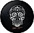 Capa Estepe Tattoo Lovers Aro 13 a 16 Crossfox Ecosport Idea Aircross - Imagem 1
