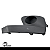 Moldura Farol De Milha Mobi 2016 2017 2018 2019 2020 S/Furo Preta - Imagem 3