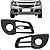 Par Grade Moldura Farol Milha Montana 2011 12 13 14 15 A 2019 Com Furo - Imagem 1