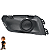 Grade Moldura Farol Milha Prisma Onix 2017 2018 2019 Sem Furo Preto - Imagem 6