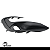 Moldura Grade Milha Ka Hatch Sedan 2020 2021 2022 Preto Com Furo - Imagem 2
