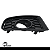 Moldura Tampa Milha Sandero 2012 2013 2014 Preto Com Furo - Imagem 5
