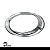 Par Aro Aplique Cromado Farol Milha Gol G5 Voyage Saveiro 2008 a 2012 - Imagem 6