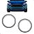 Par Aplique Grade Farol Milha New Fiesta 2014 2015 2016 2017 - Imagem 5