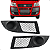 Kit Moldura Milha Parachoque Doblo 2010 11 12 13 14 15 a 2019 S/Furo - Imagem 1