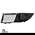 Kit Moldura Milha Parachoque Doblo 2010 11 12 13 14 15 a 2019 S/Furo - Imagem 2