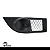 Kit Moldura Milha Parachoque Doblo 2010 11 12 13 14 15 a 2019 S/Furo - Imagem 4