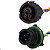 Plug Macho E Femea Pressão Oleo Mercedes-benz Volvo Scania - Imagem 1