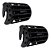 Par Difusor Saida De Ar Lateral Clio 2000 01 02 03 04 05 06 07 A 2016 Preto - Imagem 1